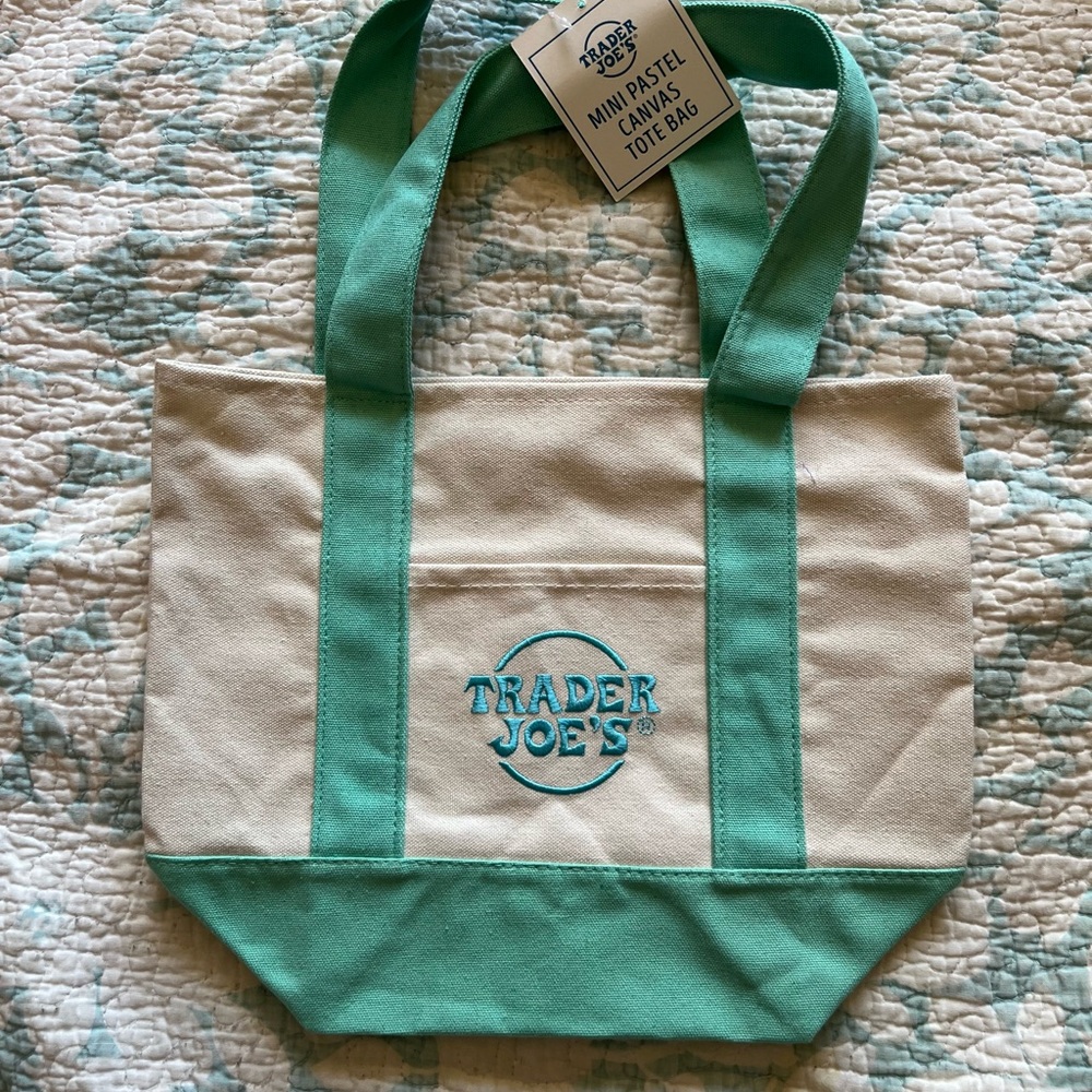 Trader Joe's Patel Mini Tote Bag